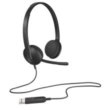 Auriculares Logitech H340 USB negro