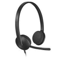 Auriculares Logitech H340 USB negro