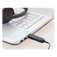 Auriculares Logitech H340 USB negro