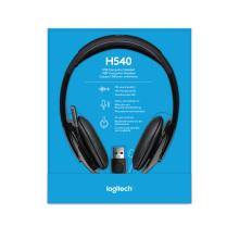 Auriculares Logitech H540 USB negro