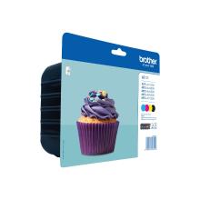 Pack 4 cartuchos originales Brother LC-123 todos los colores