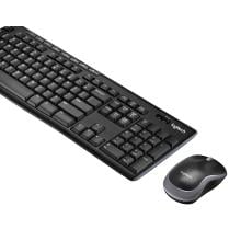 Teclado y ratón inalámbrico Logitech MK270 negro