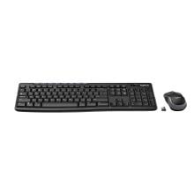 Teclado y ratón inalámbrico Logitech MK270 negro