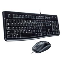 Teclado y ratón con cable Logitech MK120 -inglés-