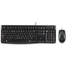 Teclado y ratón con cable Logitech MK120 -inglés-