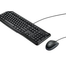 Teclado y ratón con cable Logitech MK120 -inglés-