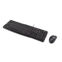 Teclado y ratón con cable Logitech MK120 -inglés-