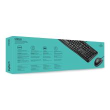 Teclado y ratón con cable Logitech MK120 -inglés-