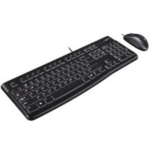 Teclado y ratón con cable Logitech MK120 -inglés-