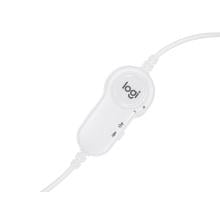 Auriculares con micrófono Logitech H150 Coconut blanco