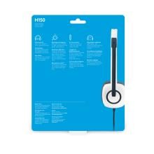 Auriculares con micrófono Logitech H150 Coconut blanco