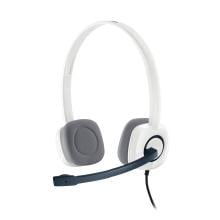 Auriculares con micrófono Logitech H150 Coconut blanco