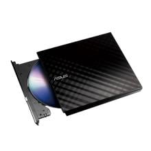 Grabadora DVD slim externa Asus Lite negra
