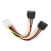 Cable alimentación Gembird 2x sata 15cm