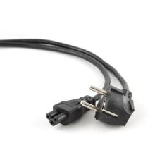 CABLE DE ALIMENTACION (TREBOL) 1,8M NEGRO
