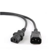 Cable extensor de alimentación 1.8m negro