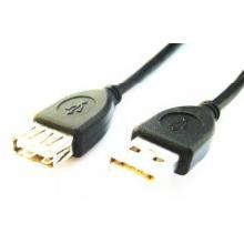 Cable extensor Gembird USB-A 2.0 macho/hembra 3m negro