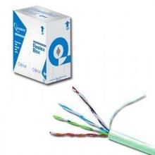 BOBINA CABLE DE RED GEMBIRD CAT5E UTP 305M RIGIDO CCA GRIS