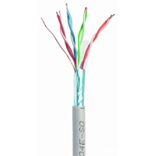 BOBINA CABLE DE RED GEMBIRD CAT5E FTP RIGIDO 305MT GRIS