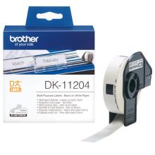 ETIQUETAS  BROTHER DK-11204 17X54MM 400 UNID.