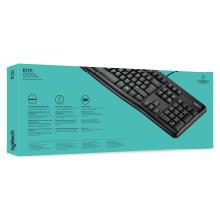 Teclado Logitech K120 USB negro -EE.UU-