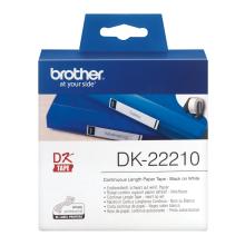 Etiquetas Brother papel continuo blanco 29x30,48