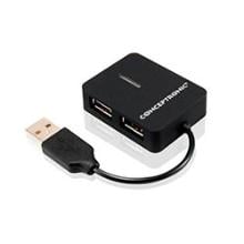 Hub Conceptronic 4 puertos USB 2.0 mini pocket