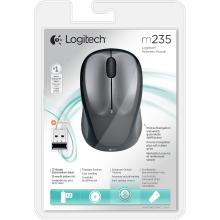 Ratón inalámbrico Logitech M235 gris