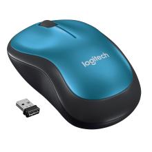 Ratón inalámbrico Logitech M185 azul