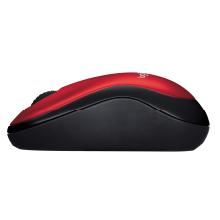 Ratón inalámbrico Logitech M185 rojo