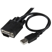 2-Port Cable KVM with VGA USB