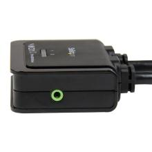 KVM StarTech 2 PCs HDMI USB Incluye cables