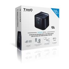 Dock station Tooq 2.5" / 3.5" SATA USB 3.0 negro