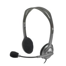 Auriculares Logitech H111 3.5mm 1.8m gris