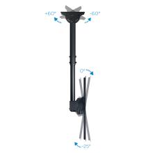 Soporte de techo LPCE1155TSLI-B 32" a 55" extensible e inclina