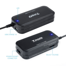 Cargador universal de portatil TOOQ TQLC-90BS02M 90W 12 Conectores