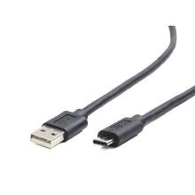 Cable Gembird USB-A 2.0 macho a USB tipo C macho 3m negro
