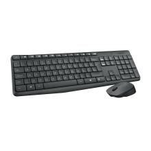 Teclado y ratón inalámbrico Logitech MK235 negro