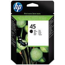 Cartucho original HP 45 negro