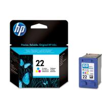 Cartucho original HP 22 color