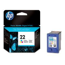 Cartucho original HP 22 color