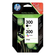 Pack 2 cartuchos HP 300 color y negro