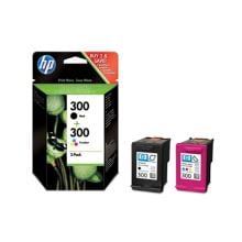 Pack 2 cartuchos HP 300 color y negro