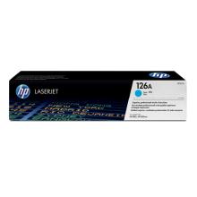 Tóner original HP 126A cian