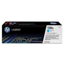 Tóner original HP 128A cian