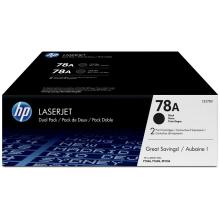 Pack 2 tóner originales HP 78A negro