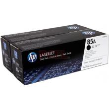 Pack 2 tóner originales HP 85A negro