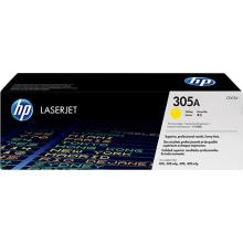 Tóner original HP 305A amarillo