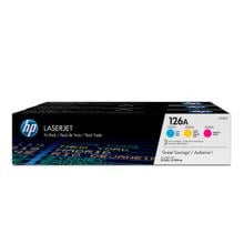 PACK 3 TONER ORIGINAL HP 126A COLORES