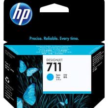Cartucho original HP 711 cian